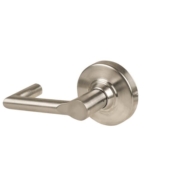 Schlage Grade 1 Single Dummy Trim, Boardwalk Lever, Non-Keyed, Satin Nickel Finish, Non-Handed ND170 BRK 619 - main